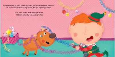 Elniukas laukia Kalėdų