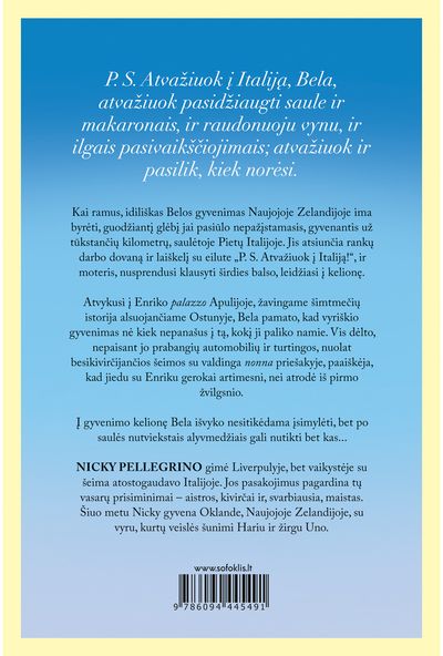 P. S. Atvažiuok į Italiją