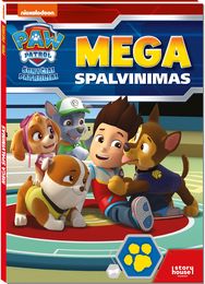 Šunyčiai patruliai. Mega spalvinimas