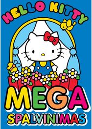 Mega spalvinimas Hello Kitty