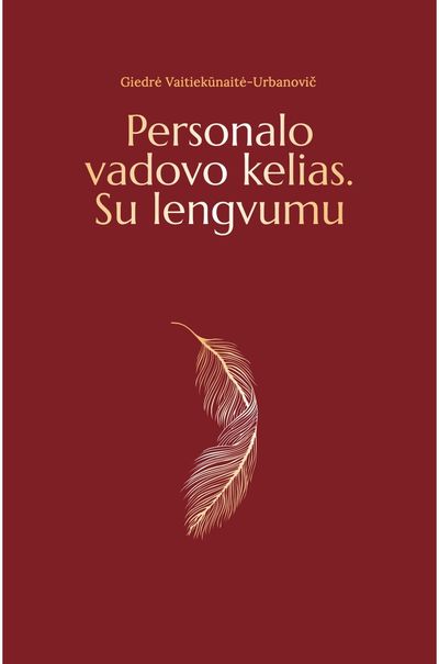 Personalo vadovo kelias. Su lengvumu