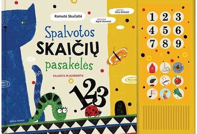 Spalvotos skaičių pasakėlės (Eiliuota ir įgarsinta)