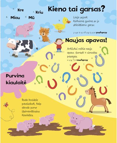 Mano pirmasis ūkis: lipdukų ir veiklos knyga