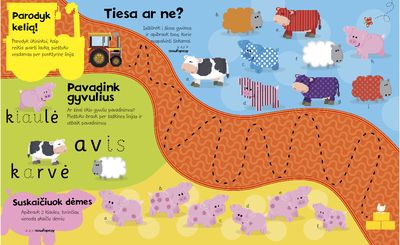 Mano pirmasis ūkis: lipdukų ir veiklos knyga