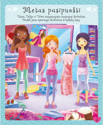 Madų šou. Lipdukų knyga