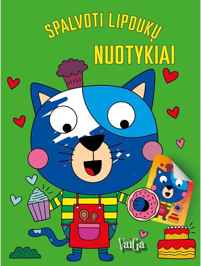 Kačiukas: spalvoti lipdukų nuotykiai