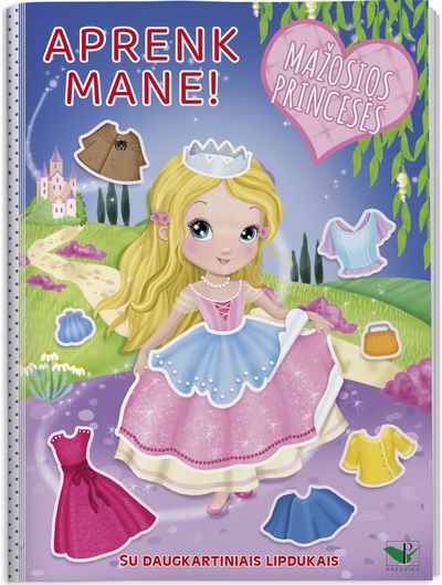 Mažosios princesės: su daugkartiniais lipdukais