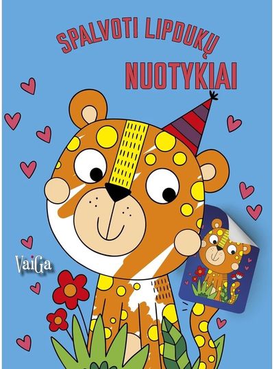 Tigriukas: spalvoti lipdukų nuotykiai