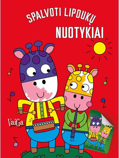 Ūkyje: su vandens flomasteriu: 4–6 metų vaikams