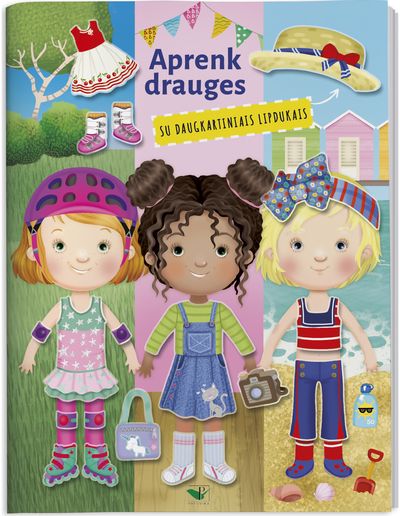 Aprenk drauges: su daugkartiniais lipdukais