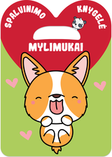 Spalvinimo knygelė „Mylimukai“, 1 knyga