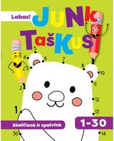 Spalvinimo knygelė „Junk taškus 1-30“