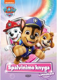 Šunyčiai patruliai. Spalvinimo knyga su lipdukais