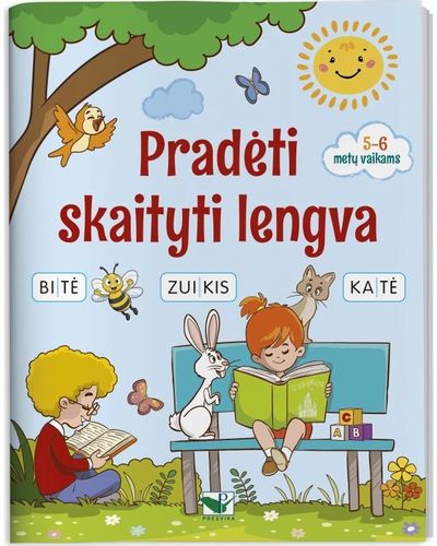 Pradėti skaityti lengva
