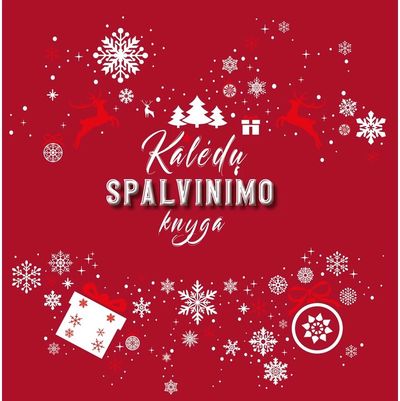 Kalėdų spalvinimo knyga