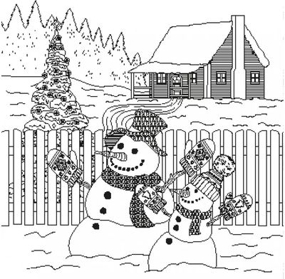 Kalėdų spalvinimo knyga