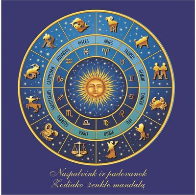 Nuspalvink ir padovanok Zodiako ženklo mandalą