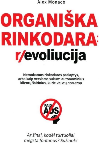 Organiška rinkodara: r/evoliucija