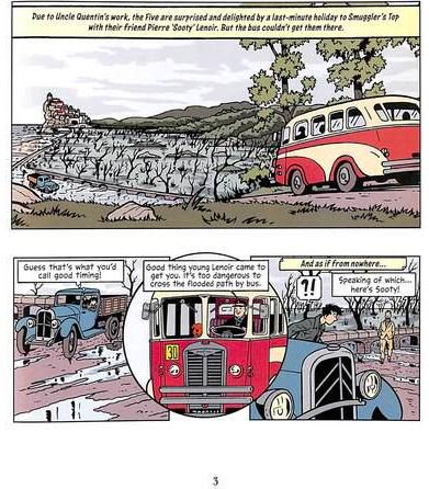 Famous Five Graphic Novel: Five Go to Smuggler's Top