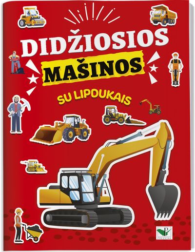 Didžiosios mašinos su lipdukais