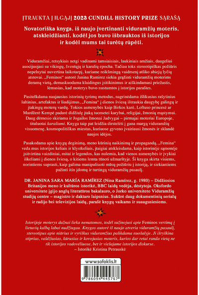 Femina. Naujas pasakojimas apie viduramžius ir iš istorijos išbrauktas moteris