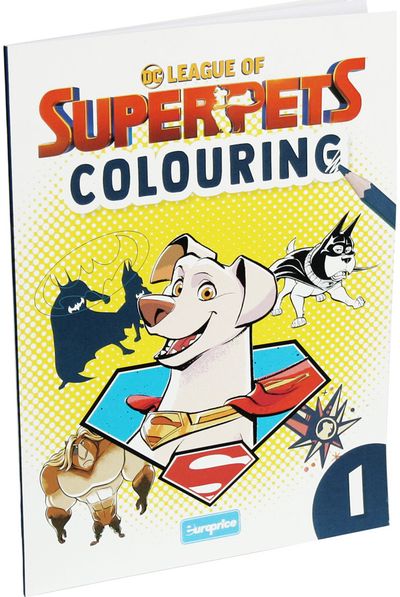 Super pets. Spalvinimo knygelė /4 rūšys/