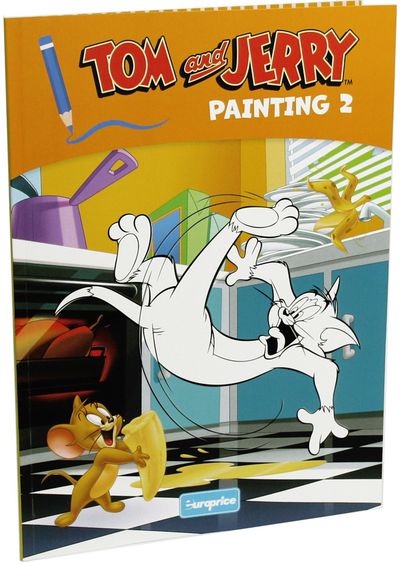 Tom and Jerry. Spalvinimo knygelė /rūšys/