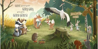 Džyru džyru greitakalbės. Tartį lavinančios dainelės