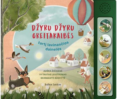 Džyru džyru greitakalbės. Tartį lavinančios dainelės