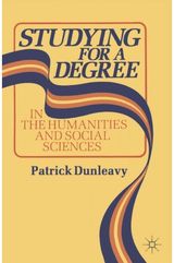 Studying for a In the Humanities