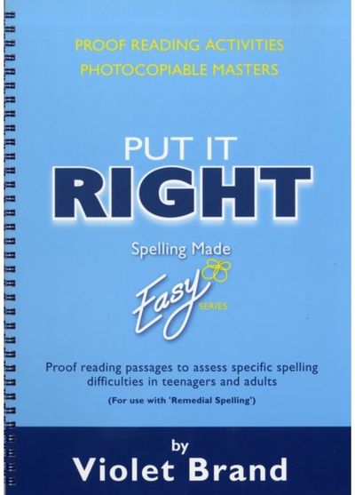 Put it Right Proof-Reading