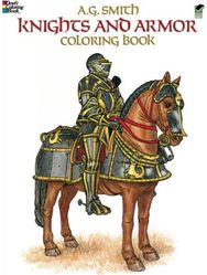 Knights and Armour Coloring Book