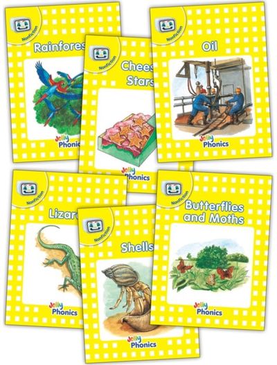Jolly Phonics Readers, Nonfiction, Level 2 In Precursive
