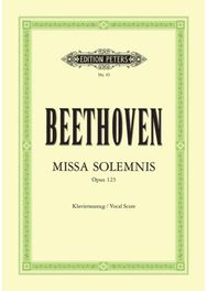 Missa Solemnis in D Op. 123 (Vocal Score)
