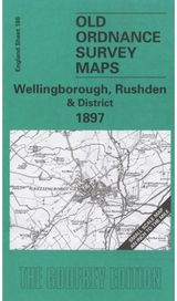 Wellingborough, One Inch Map 186