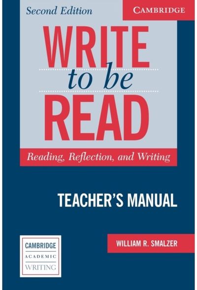 Write to be Read Reading, Reflection,