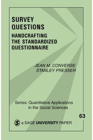 Survey Questions Handcrafting the