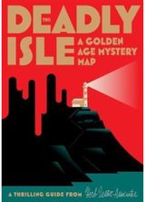 This Deadly Isle: A Golden Age Mystery Map
