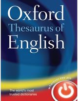 Oxford Thesaurus of English