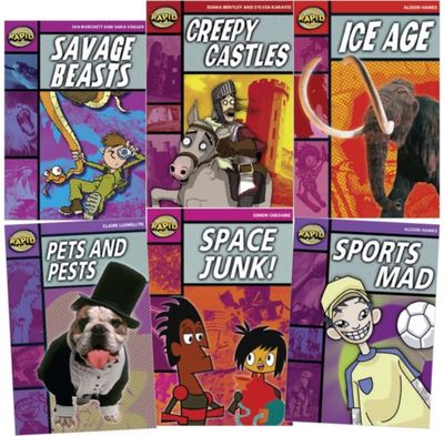 Learn at Home: Rapid Reading Pack 2 for struggling readers in Years 3-6 (6 dysle