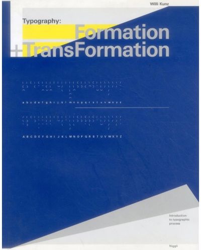 Typography: Formation and TransFormation