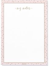 Filofax My Notes A5 Notepad - Confetti