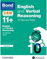 Bond 11+: English & Verbal Reasoning: CEM 10 Minute Tests 9-10 years