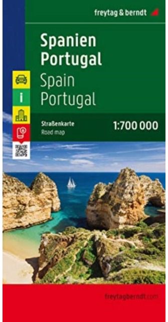 Spain - Portugal Road Map 1:700 000