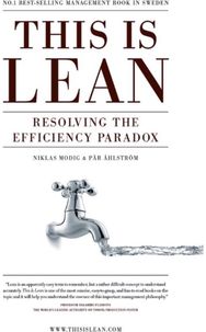 This is Lean: Resolving the Efficiency Paradox Resolving the Efficiency Paradox