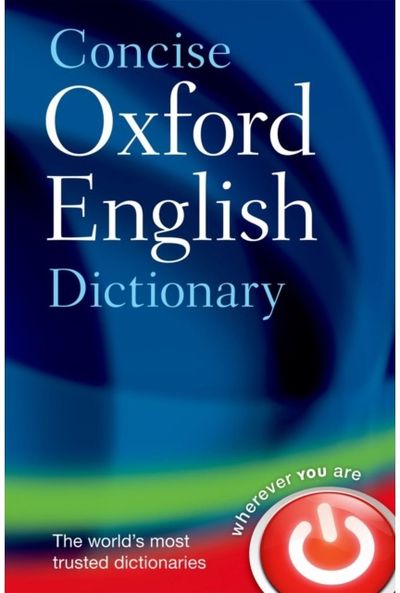 Concise Oxford English Dictionary Main edition