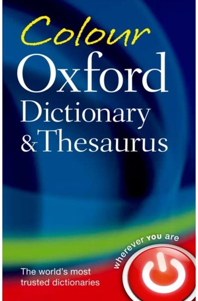 Colour Oxford Dictionary & Thesaurus