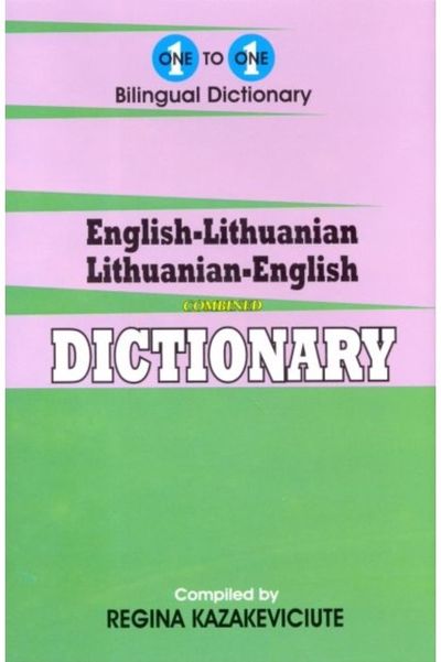 One-to-one dictionary English-Lithuanian &