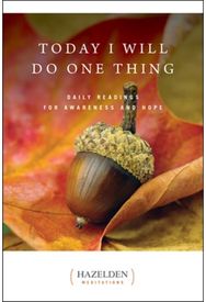 Today I Will Do One Thing