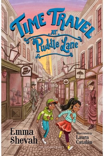Time Travel at Puddle Lane: A Bloomsbury Reader Dark Blue Book Band